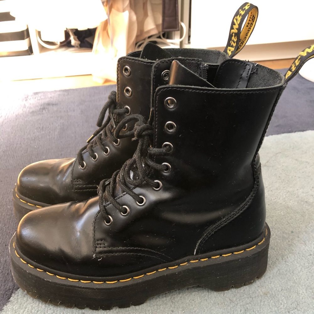 Jadon Platform Leather Boots